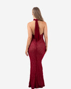 HARUKA Dress BURGUNDY