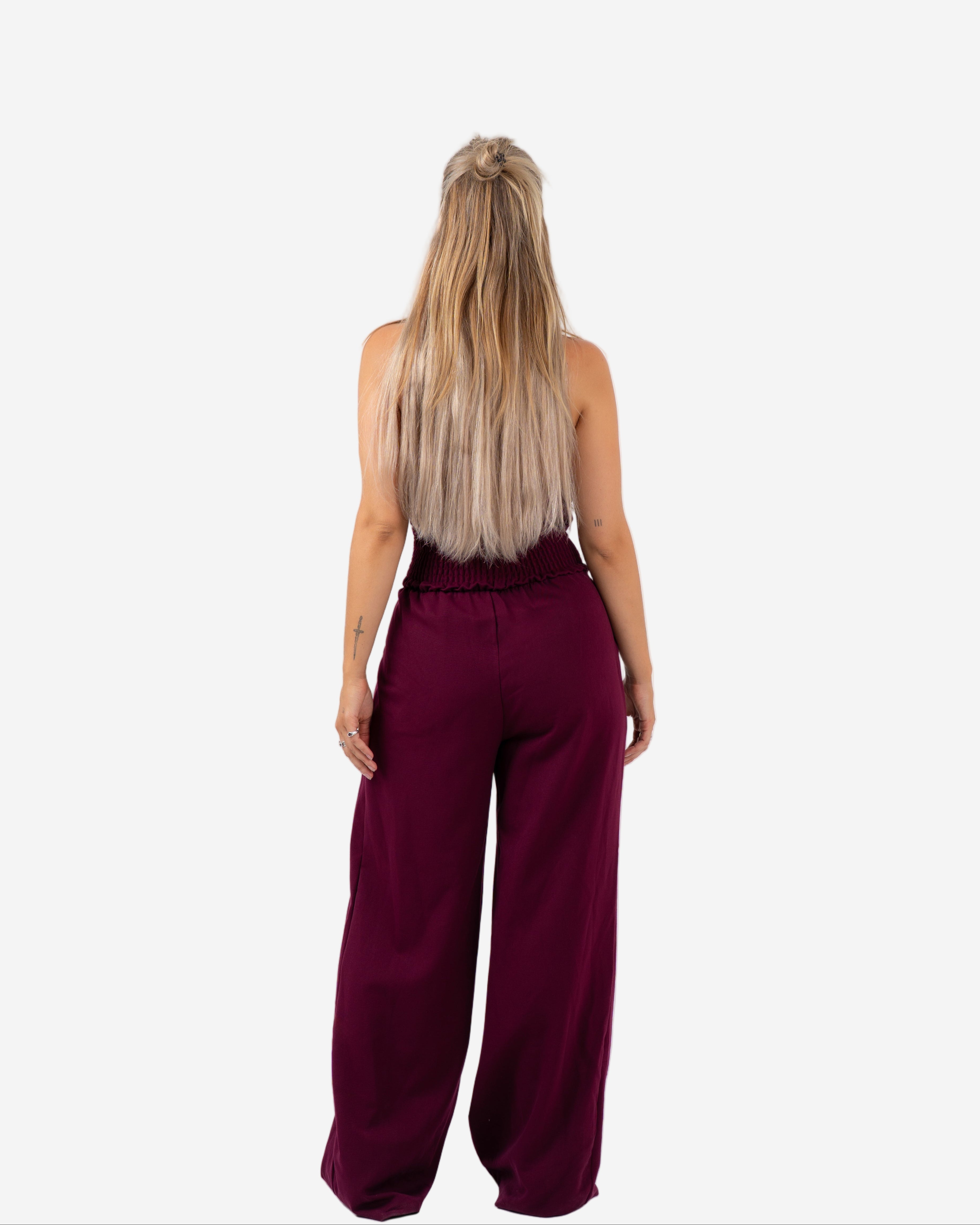 SOTO Jumpsuit BURGUNDY