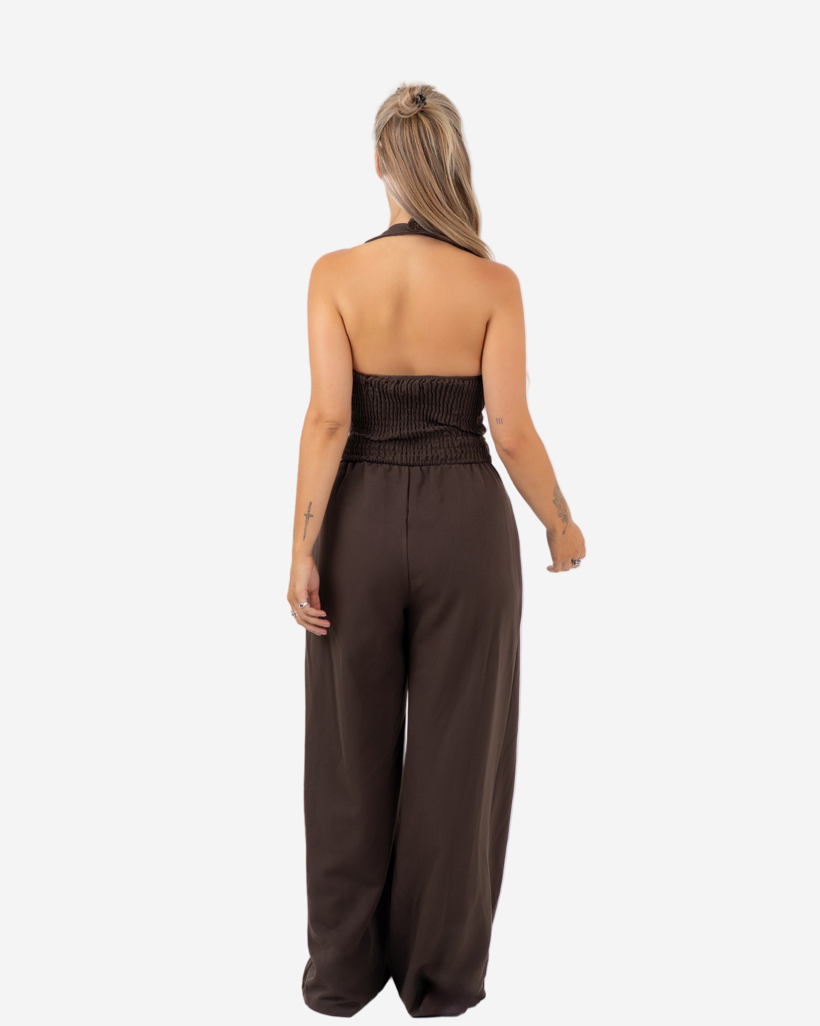 SOTO Jumpsuit BROWN