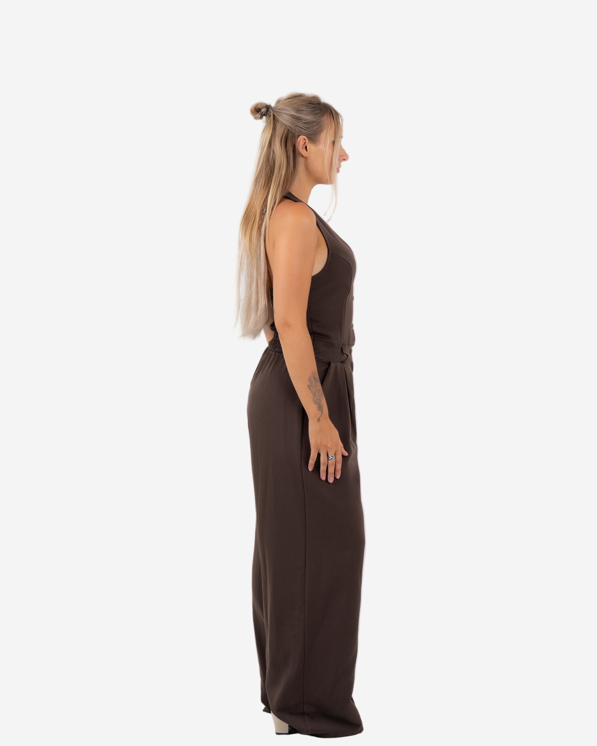 SOTO Jumpsuit BROWN