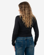 EXTRA WARM COMPRESSIVE LONGSLEEVE Top BLACK