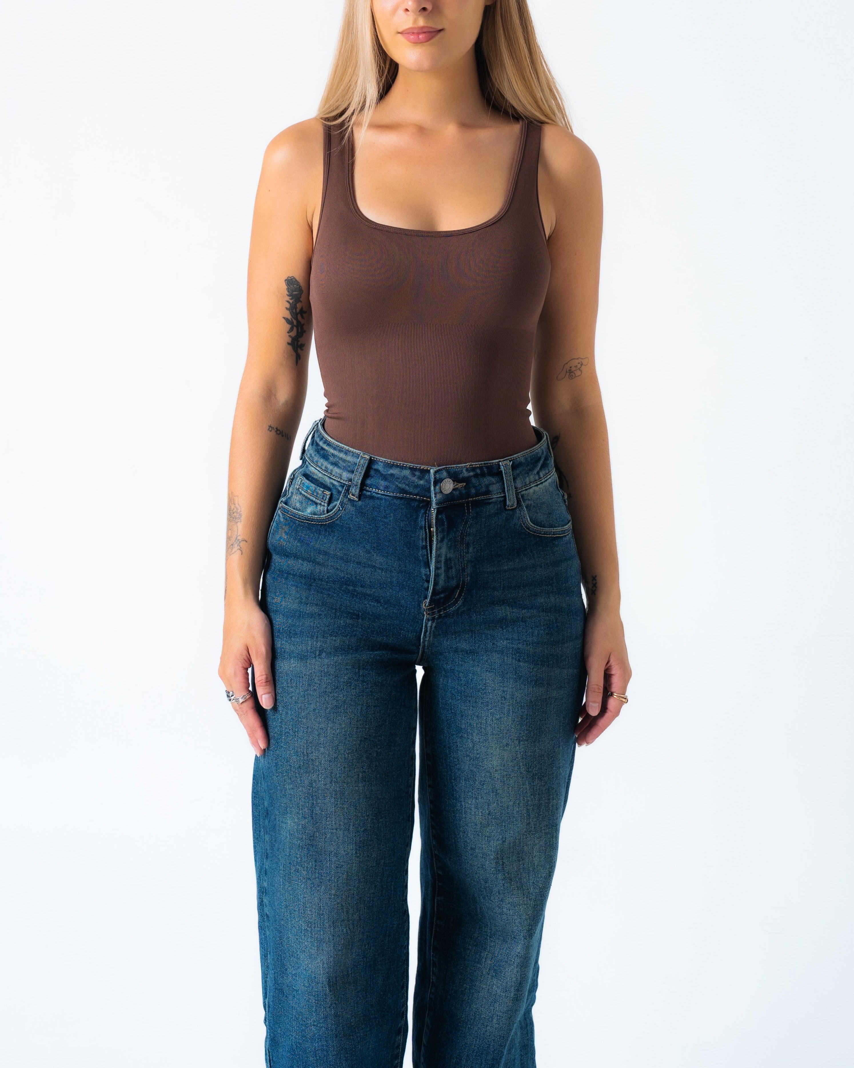 JASUMIN Shapewear Body BROWN