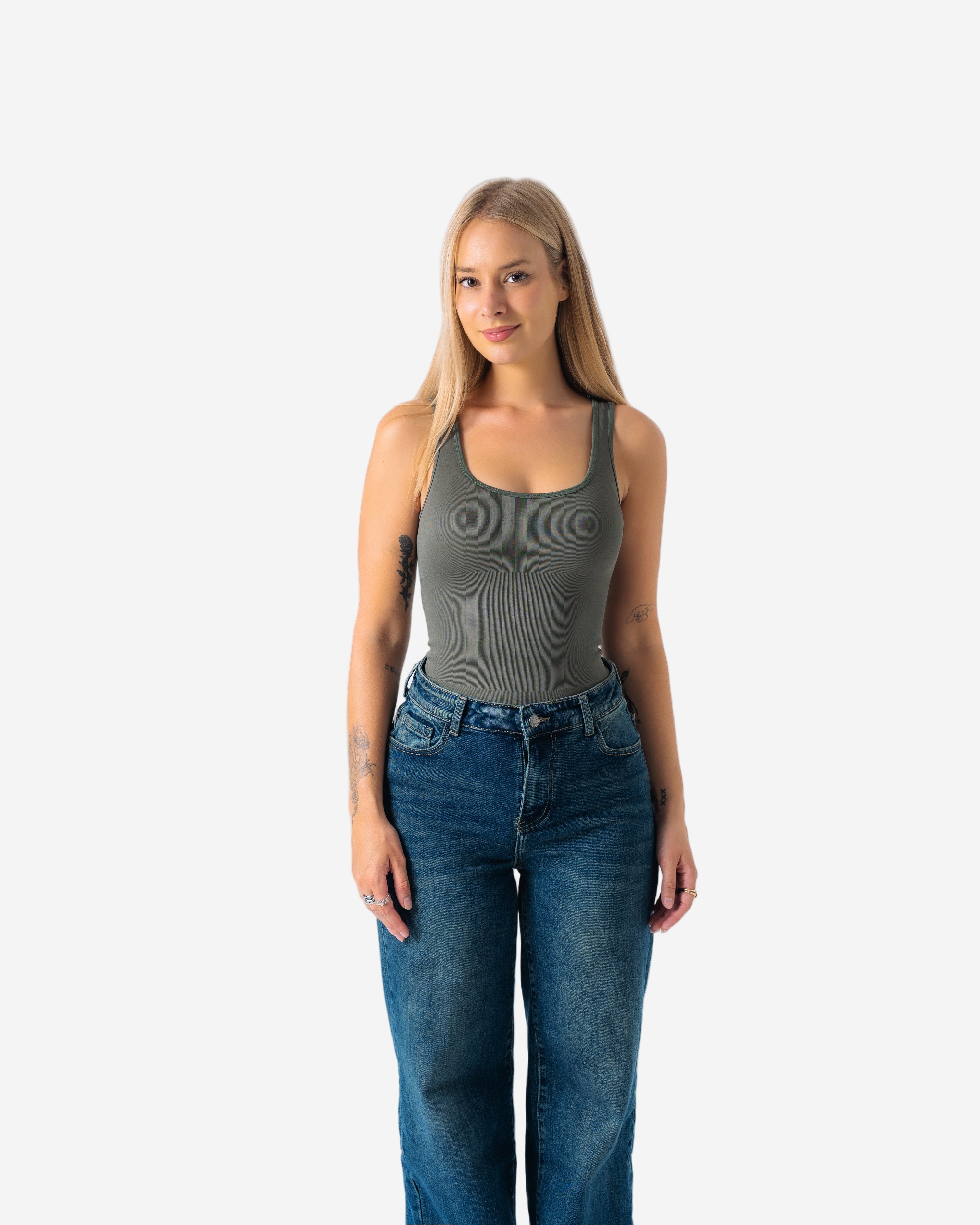 JASUMIN Shapewear Body GREEN