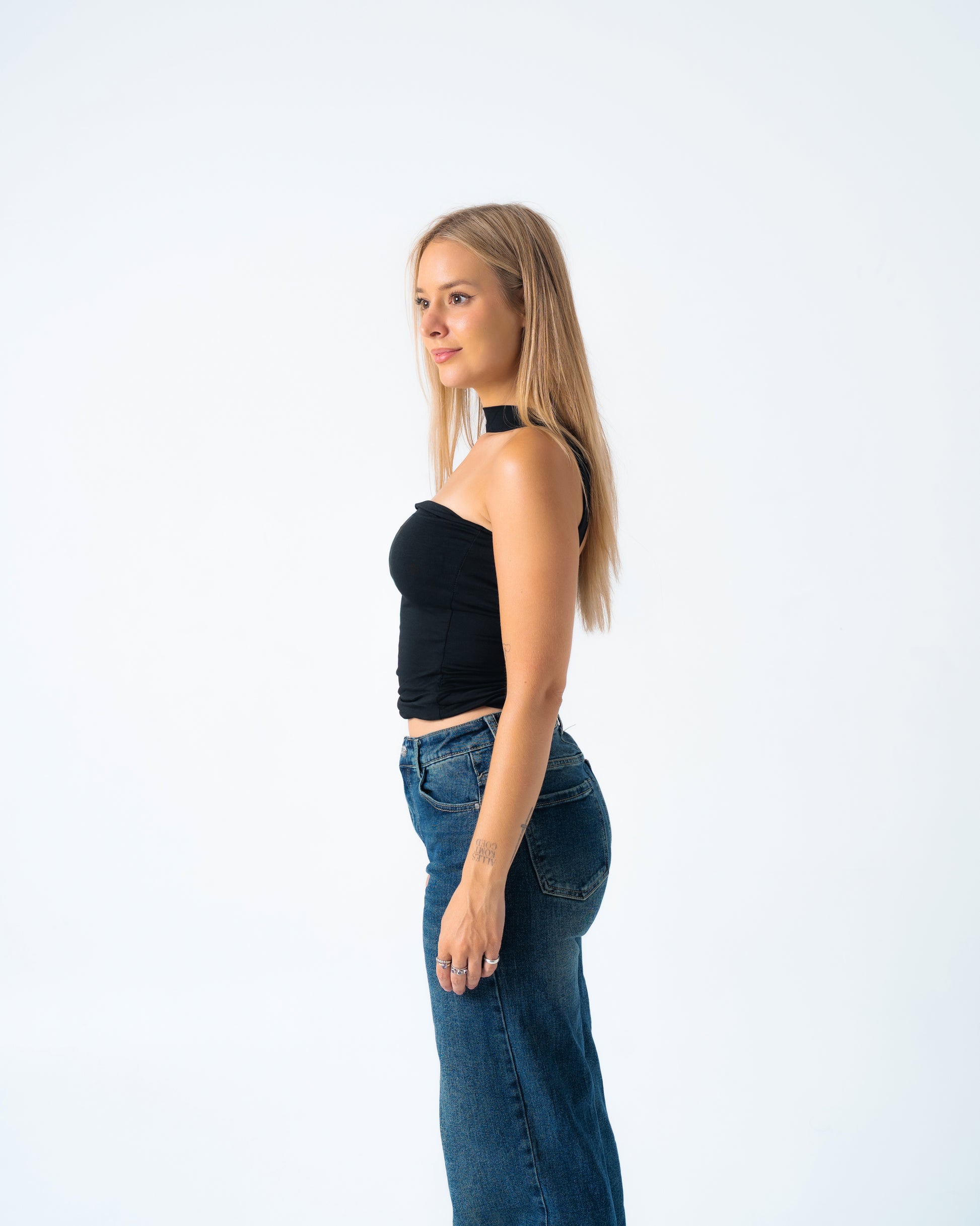 ASHIKUBI Top BLACK