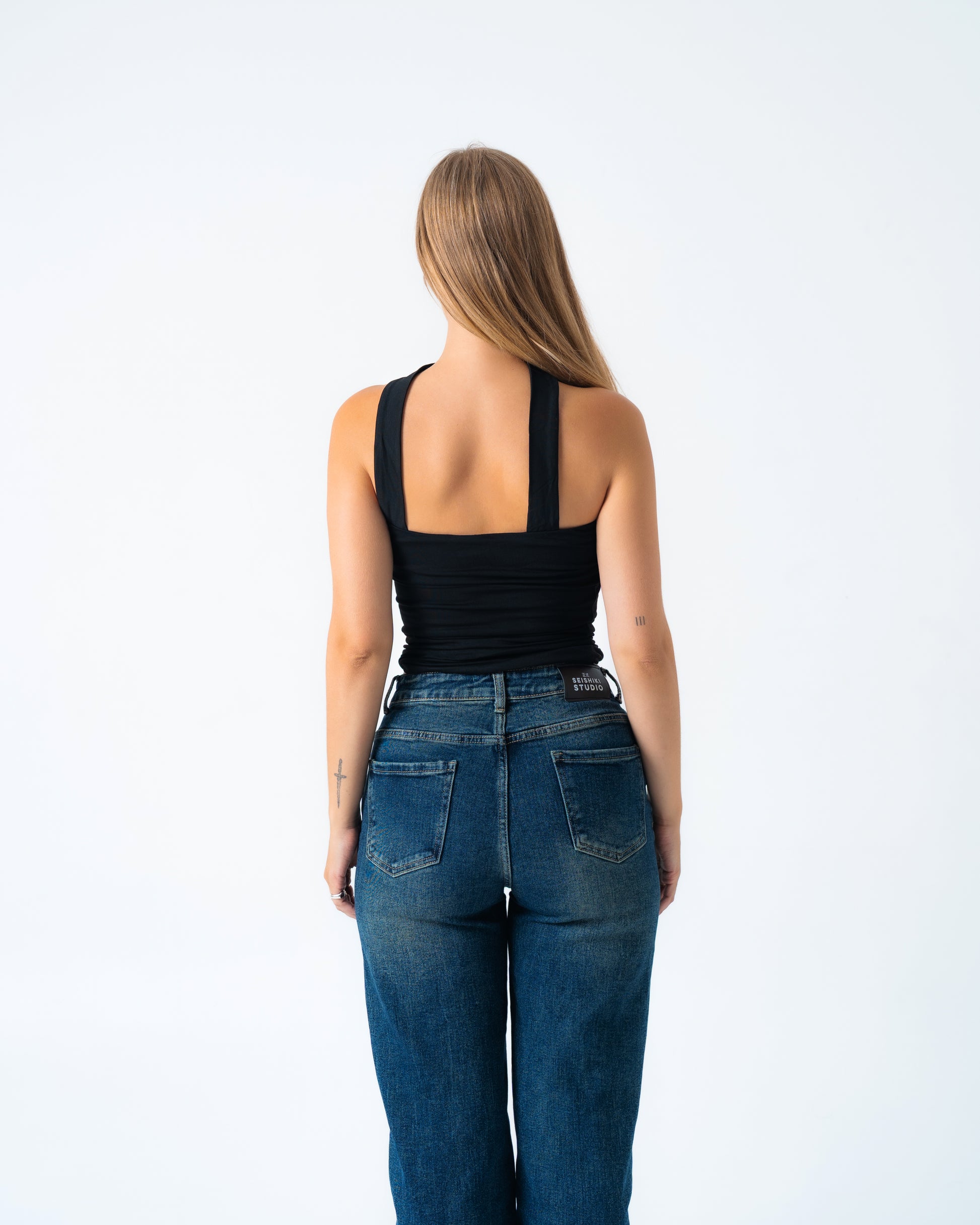 ASHIKUBI Top BLACK