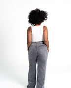 MAINICHI Wide Leg Jeans SLATE GREY - IL 79CM