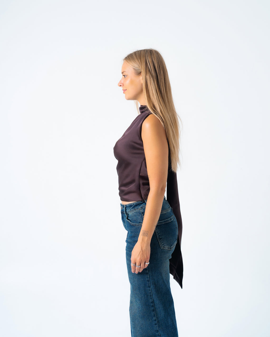 DARIA Top BROWN