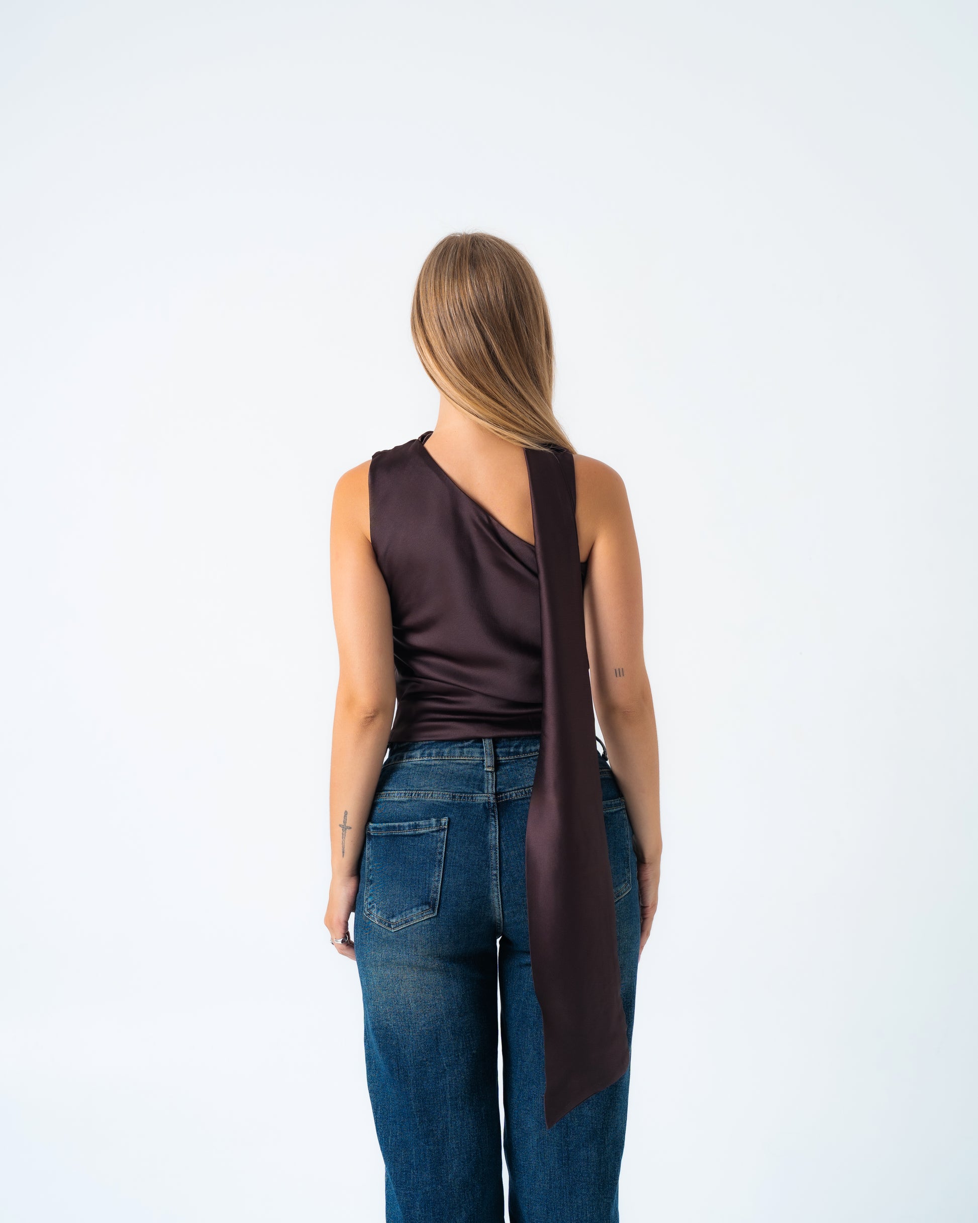DARIA Top BROWN