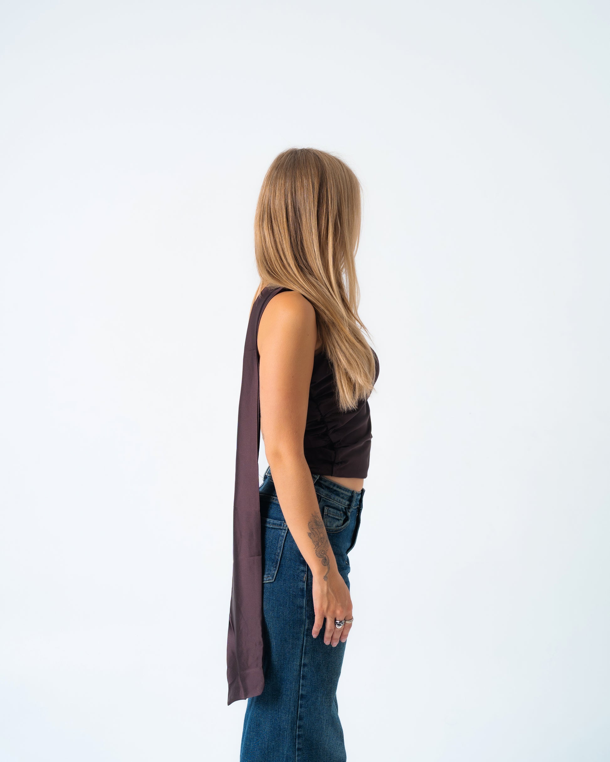 DARIA Top BROWN