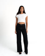 SCHWARZEJEANS  WIDE LEG JEANS  IL 77 CM