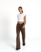 CHIMON Jeans DARK BROWN