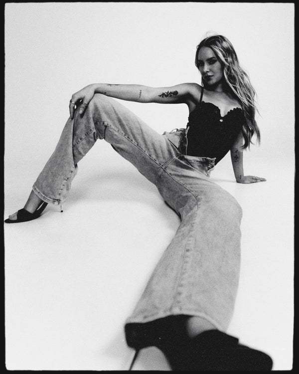 KOBURA Wide Leg Jeans - INSEAM 83CM