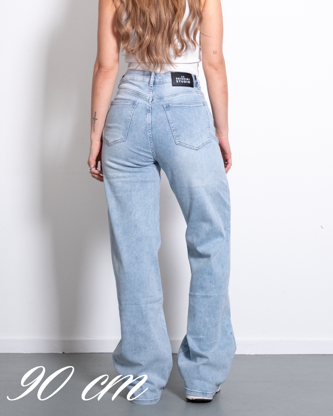 EXTRA TALL HAIRATO Wide Leg Jeans - INSEAM 90CM