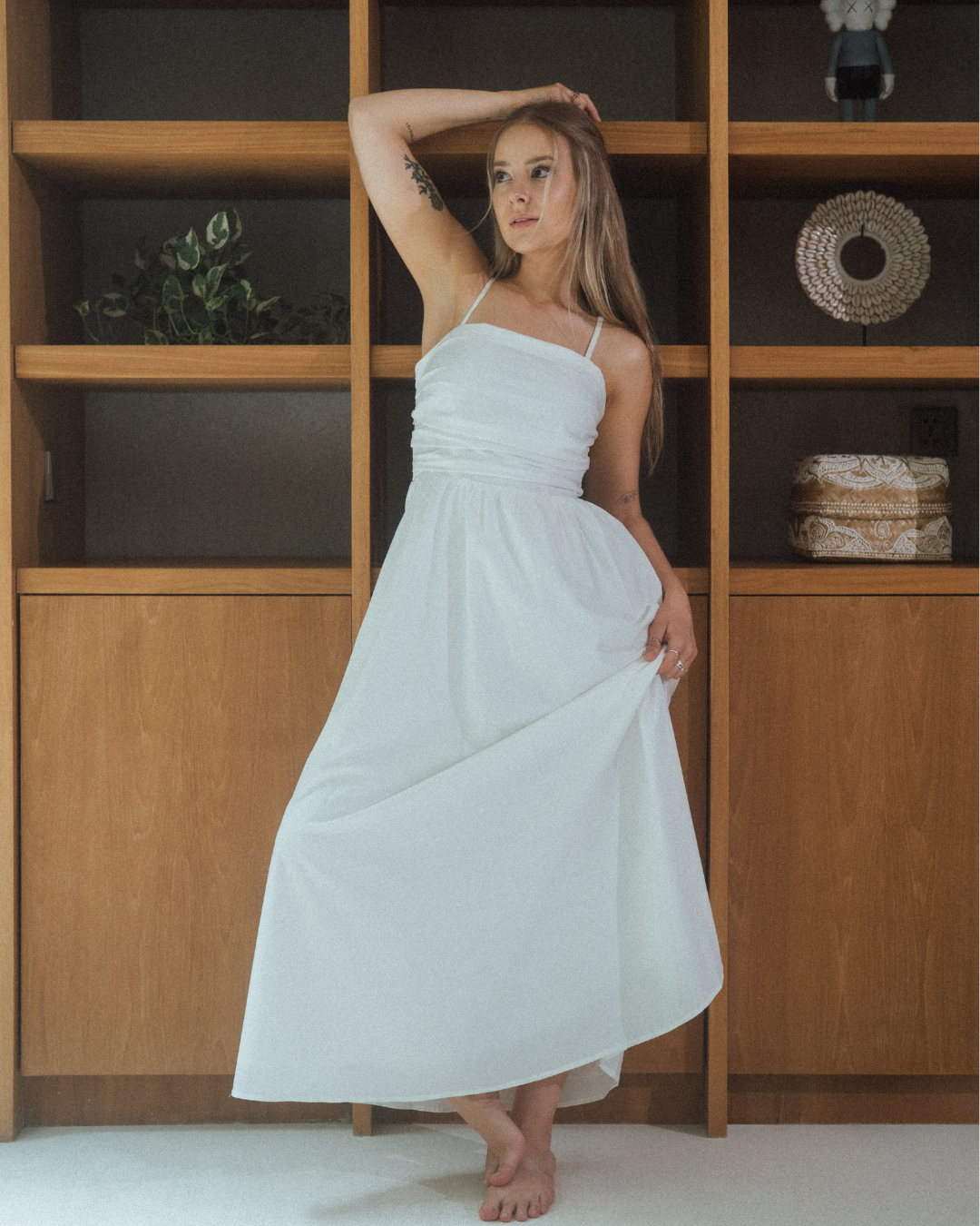 SAYURI Dress WHITE