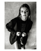 SPARKLE MESH BODYSUIT BLACK/SILVER